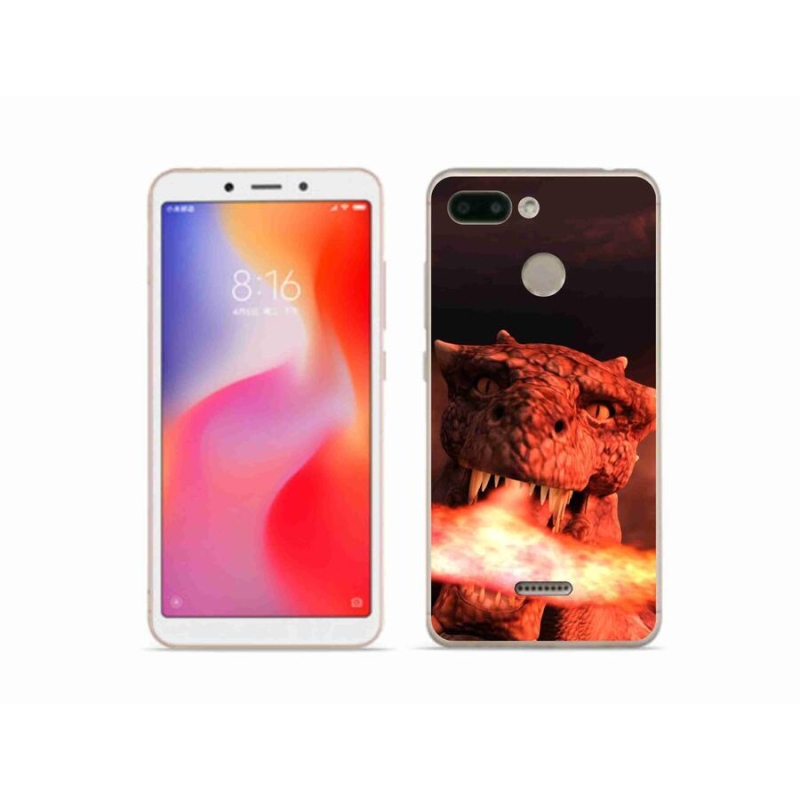 Gél borítás mmCase a Xiaomi Redmi 6 - sárkányhoz