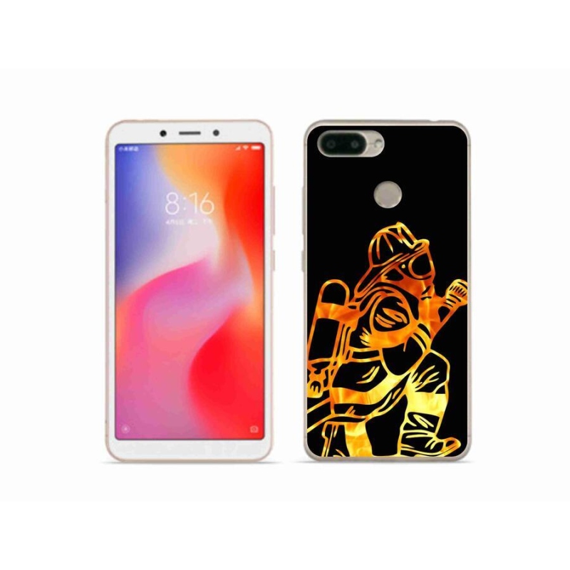 Gél borítás mmCase a Xiaomi Redmi 6 - tűzoltó 1 számára