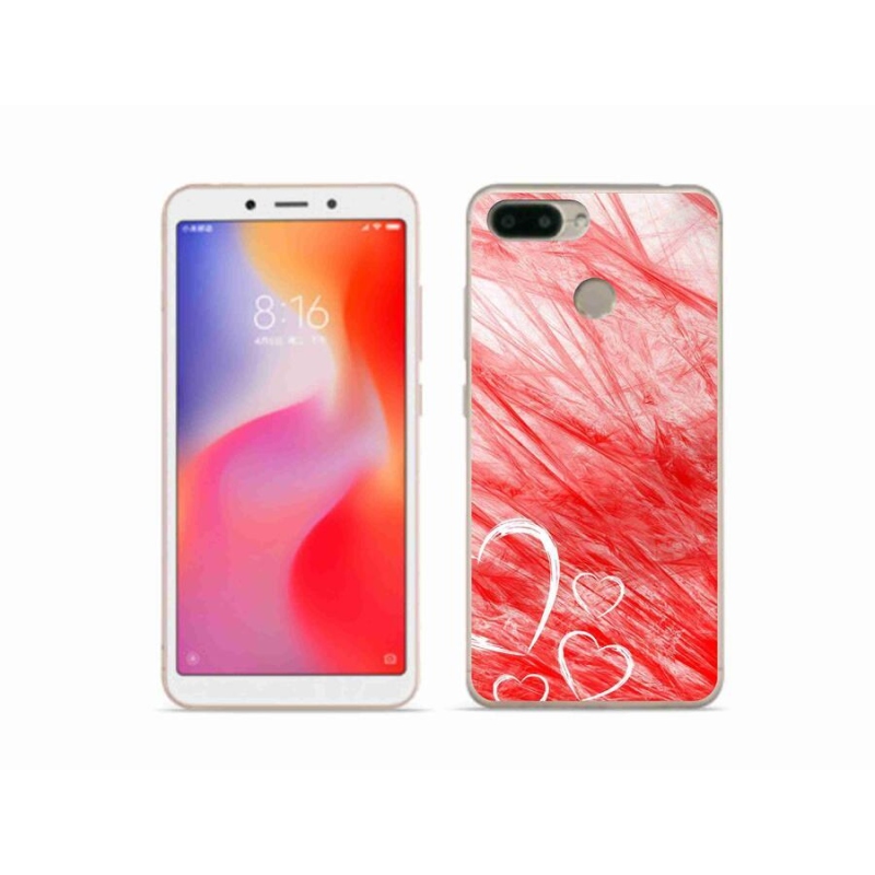 Gél borítás mmCase a Xiaomi Redmi 6 készülékhez - szív