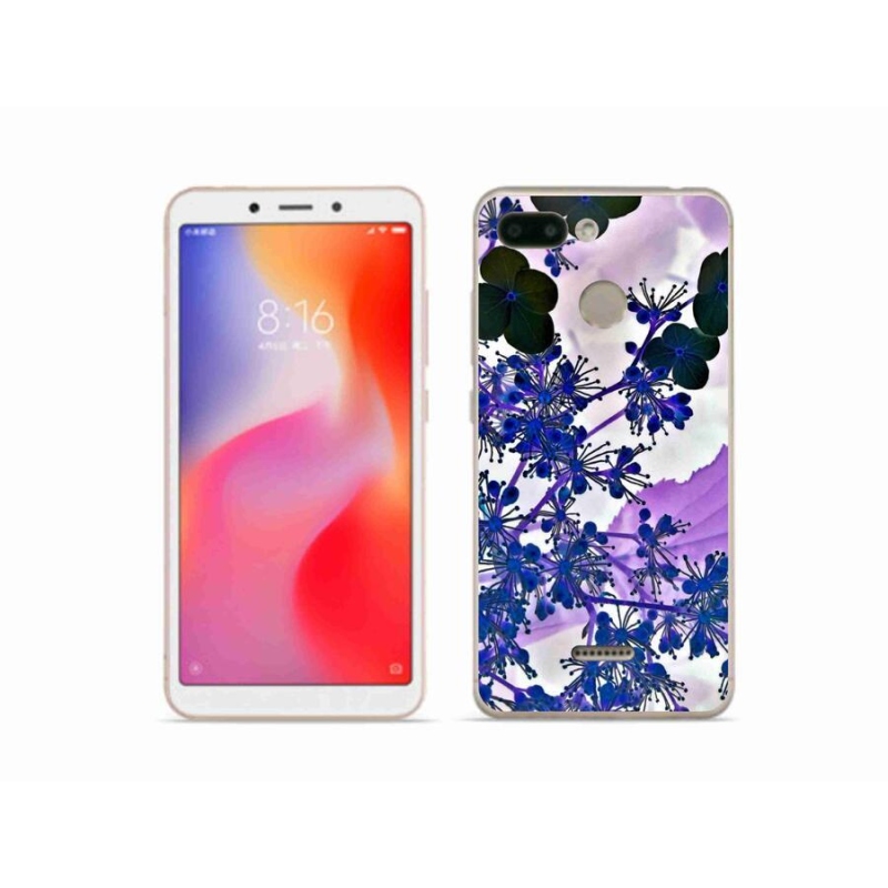 Gél borítás mmCase a Xiaomi Redmi 6-hoz - hortenzia virág