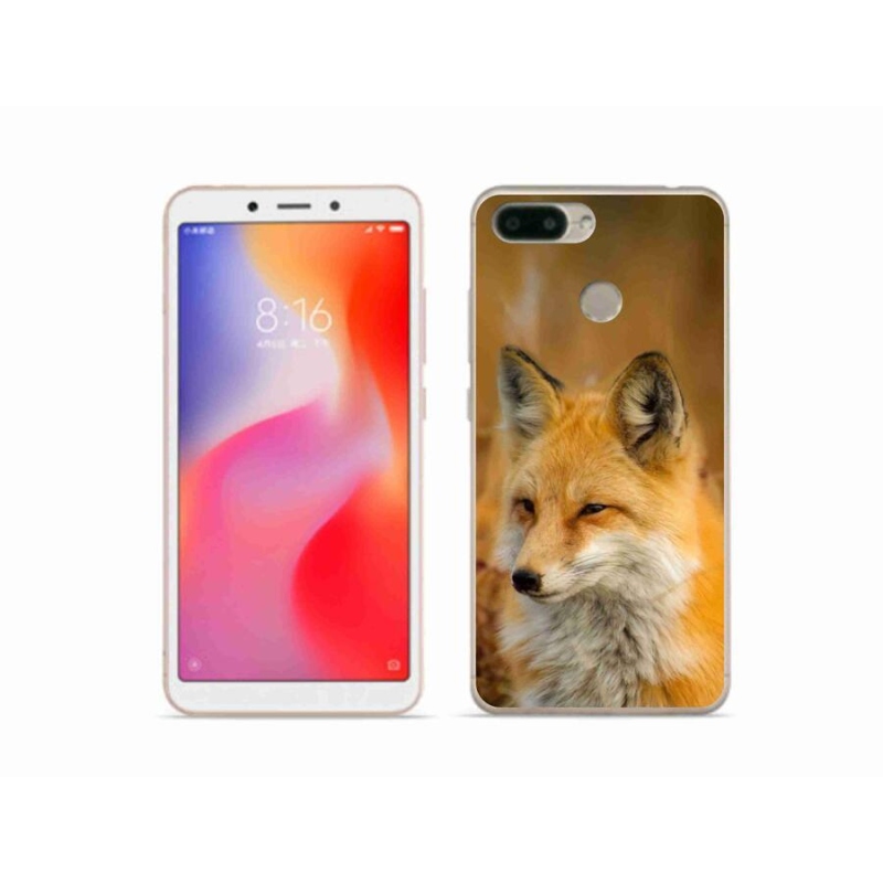 Gél borítás mmCase a Xiaomi Redmi 6 készülékhez - róka