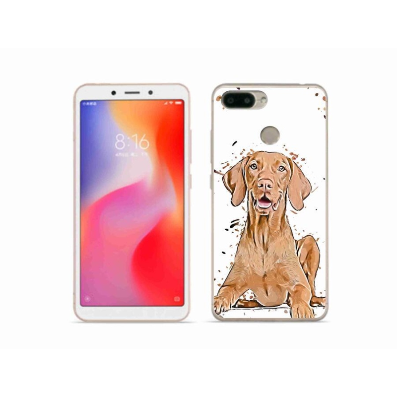 Gél borítás mmCase a Xiaomi Redmi 6 számára - maďar