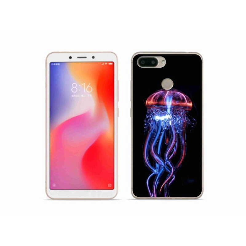 Gél borítás mmCase a Xiaomi Redmi 6 számára - medúza