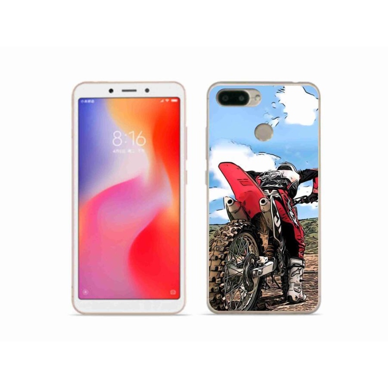 Gél borítás mmCase a Xiaomi Redmi 6 készülékhez - moto