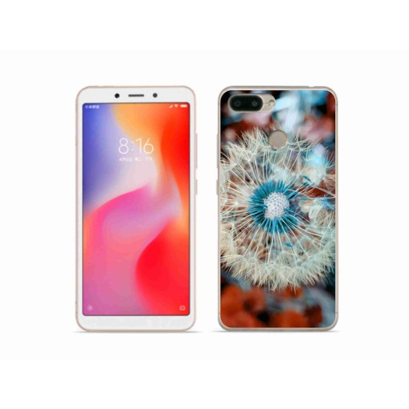 Gél borítás mmCase a Xiaomi Redmi 6 számára - pitypang 1