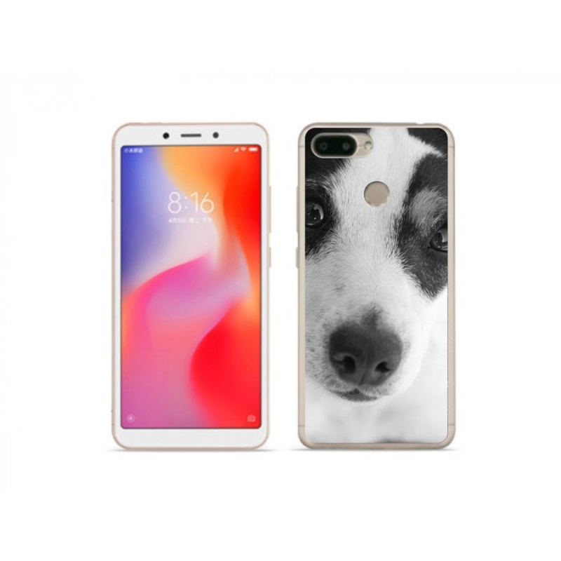 Gél borítás mmCase a Xiaomi Redmi 6 - kutya számára