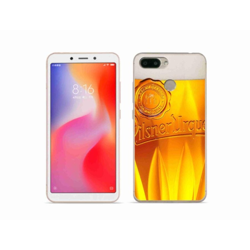 Gél borítás mmCase a Xiaomi Redmi 6 számára - sör