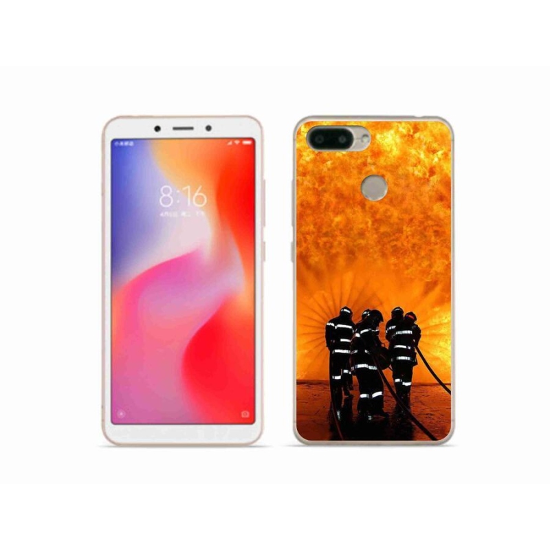 Gél borítás mmCase a Xiaomi Redmi 6 - tűzhöz