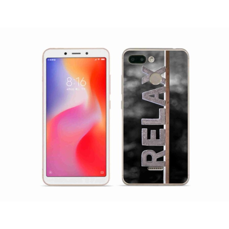 Gél borítás mmCase a Xiaomi Redmi 6 - relax 1 számára