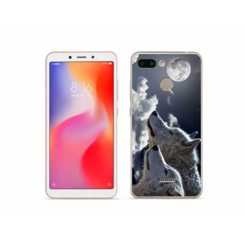 Gél borítás mmCase a Xiaomi Redmi 6 - farkasok számára