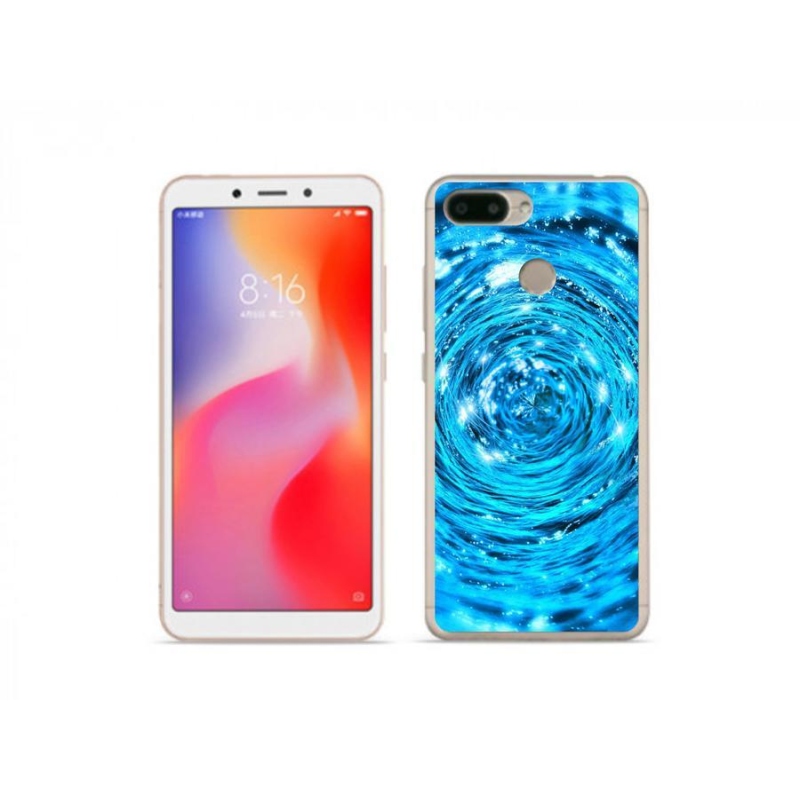 Gél borítás mmCase a Xiaomi Redmi 6 - vízörvényhez