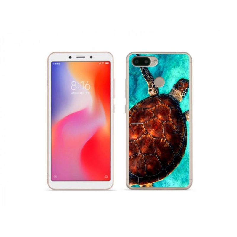 Gél borítás mmCase a Xiaomi Redmi 6-hoz - teknősbéka