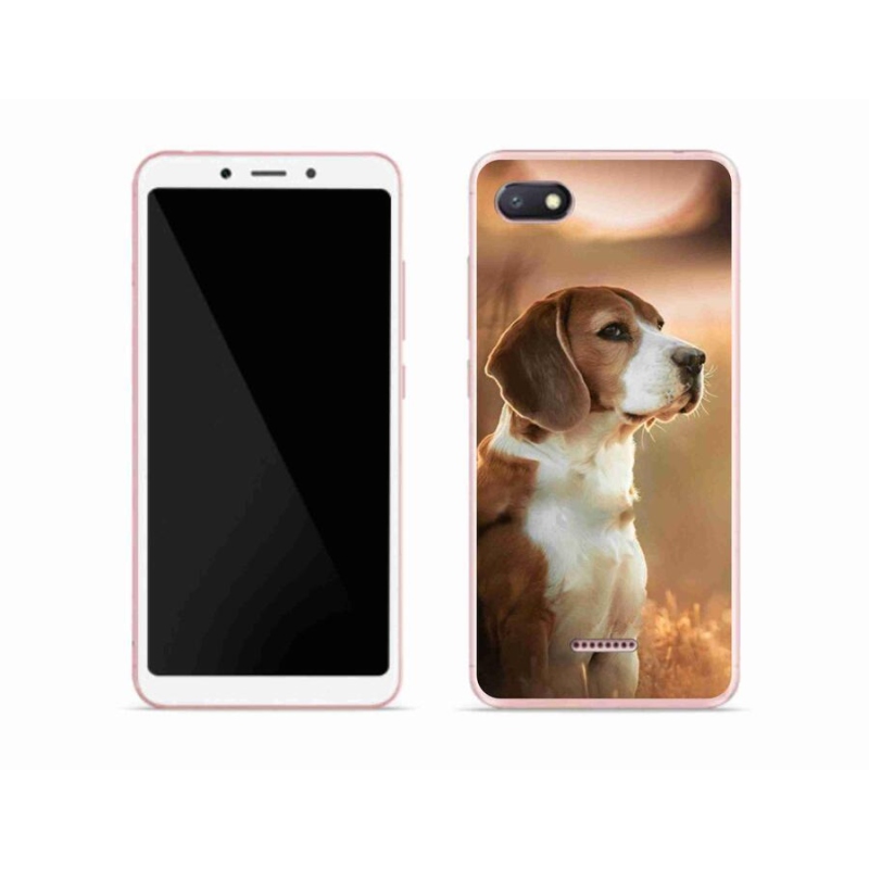 Gél borítás mmCase a Xiaomi Redmi 6A számára - bézs színű