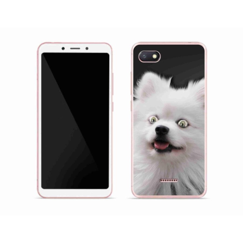 Gél borítás mmCase a Xiaomi Redmi 6A számára - fehér tipp