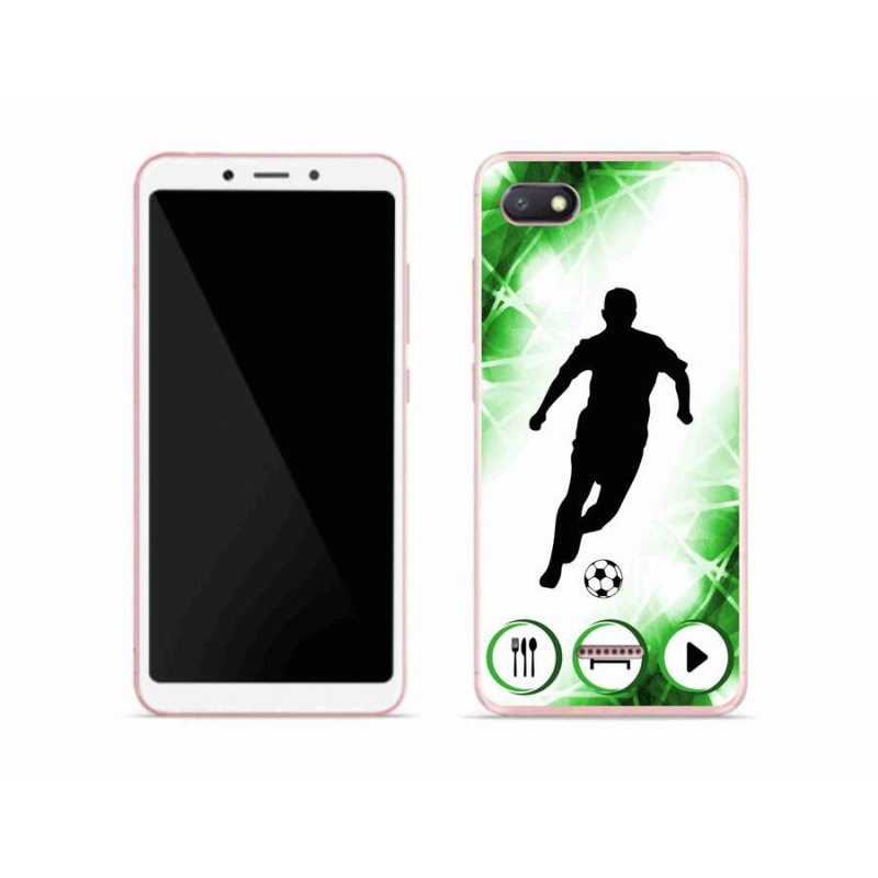 Gél borítás mmCase a Xiaomi Redmi 6A számára - focista