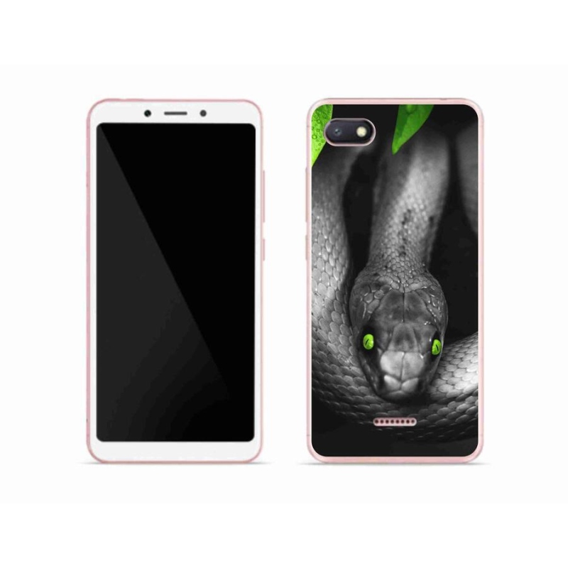 Gél borítás mmCase a Xiaomi Redmi 6A számára - kígyó