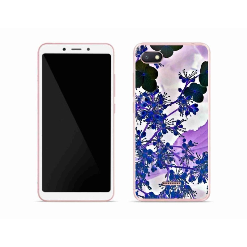 Gél borítás mmCase a Xiaomi Redmi 6A számára - hortenzia virág