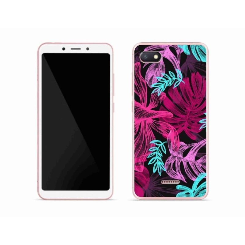 Gél borítás mmCase a Xiaomi Redmi 6A számára - virágok 1
