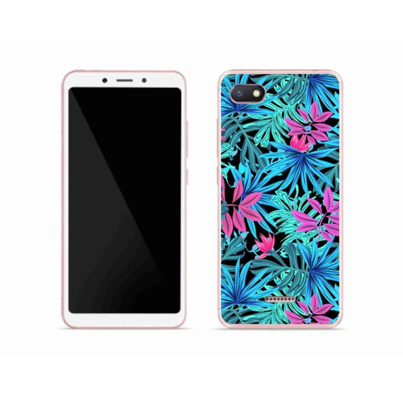 Gél borítás mmCase a Xiaomi Redmi 6A számára - virágok 3