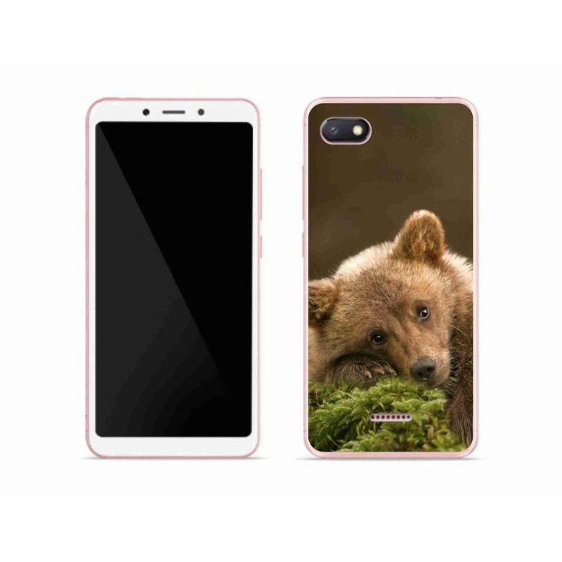 Gél borítás mmCase a Xiaomi Redmi 6A számára - medve