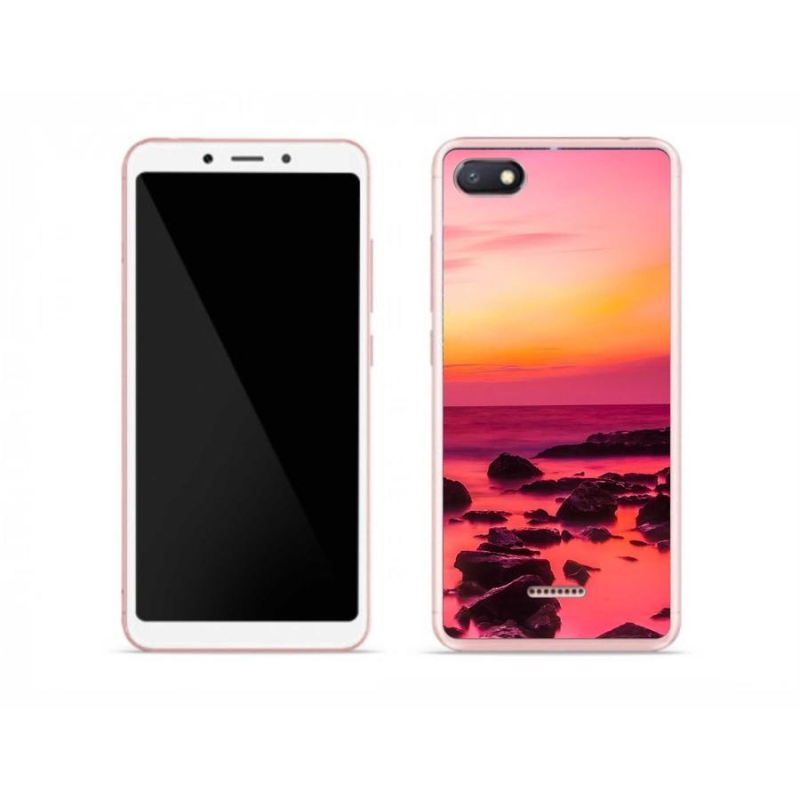 Gél borító mmCase a Xiaomi Redmi 6A számára - tenger és ragyogás