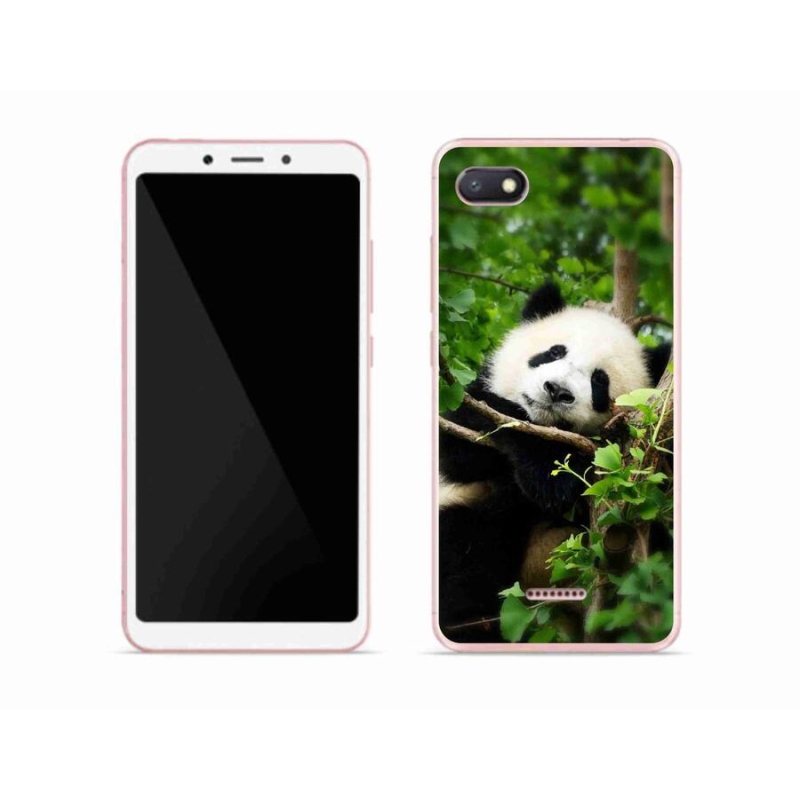 Gél borítás mmCase a Xiaomi Redmi 6A számára - panda