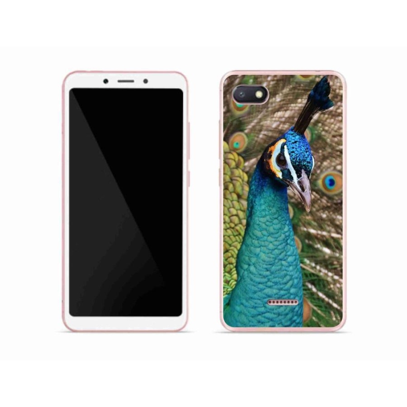 Gél borítás mmCase a Xiaomi Redmi 6A számára - páva