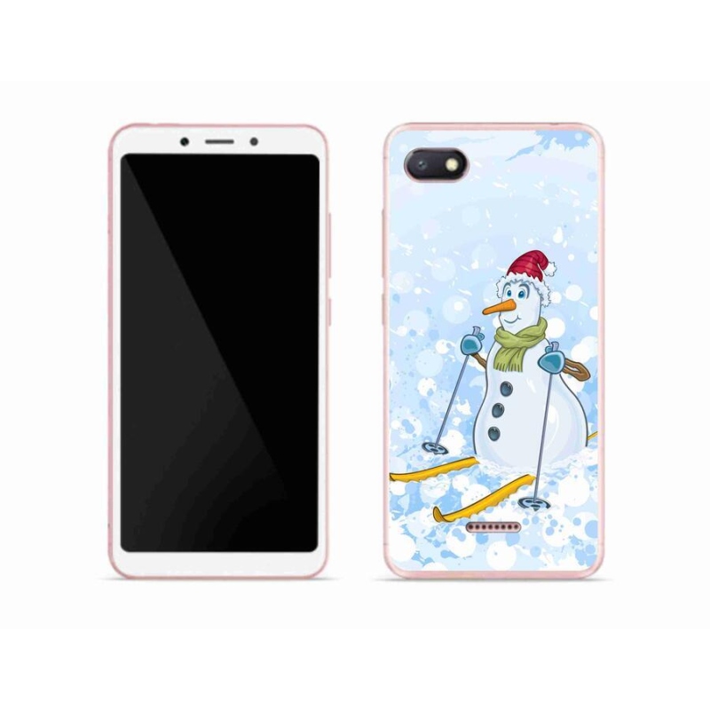Gél borítás mmCase a Xiaomi Redmi 6A számára - hóember