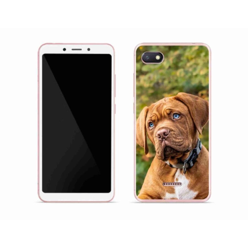 Gél borítás mmCase a Xiaomi Redmi 6A számára - kölyökkutyakék