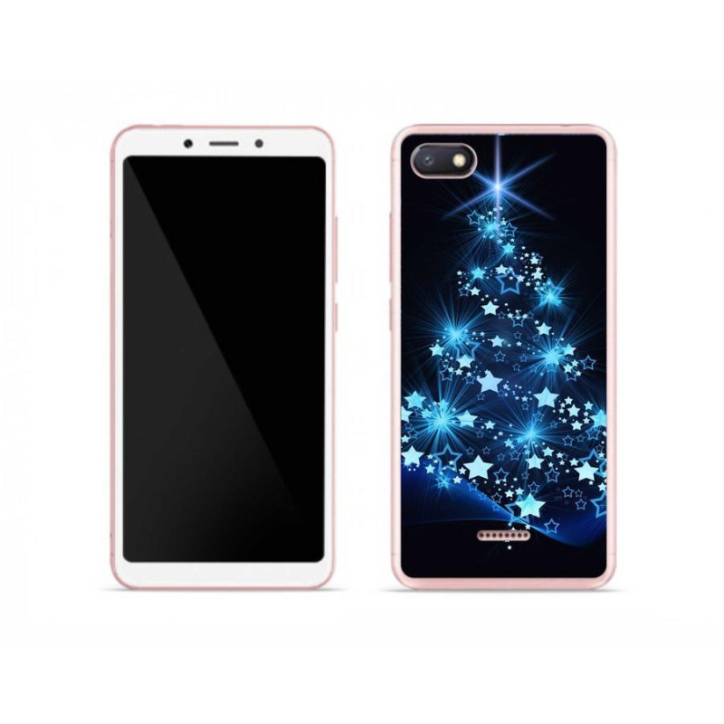 Gél borító mmCase a Xiaomi Redmi 6A számára - karácsonyfa