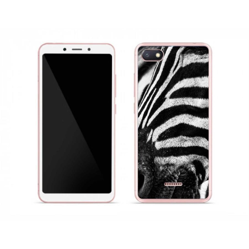 Gél borítás mmCase a Xiaomi Redmi 6A számára - zebra