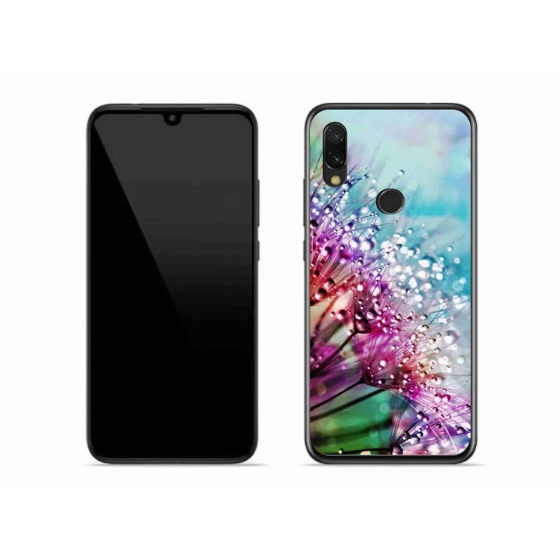 Gél borító mmCase a Xiaomi Redmi 7-hez - színes virágok