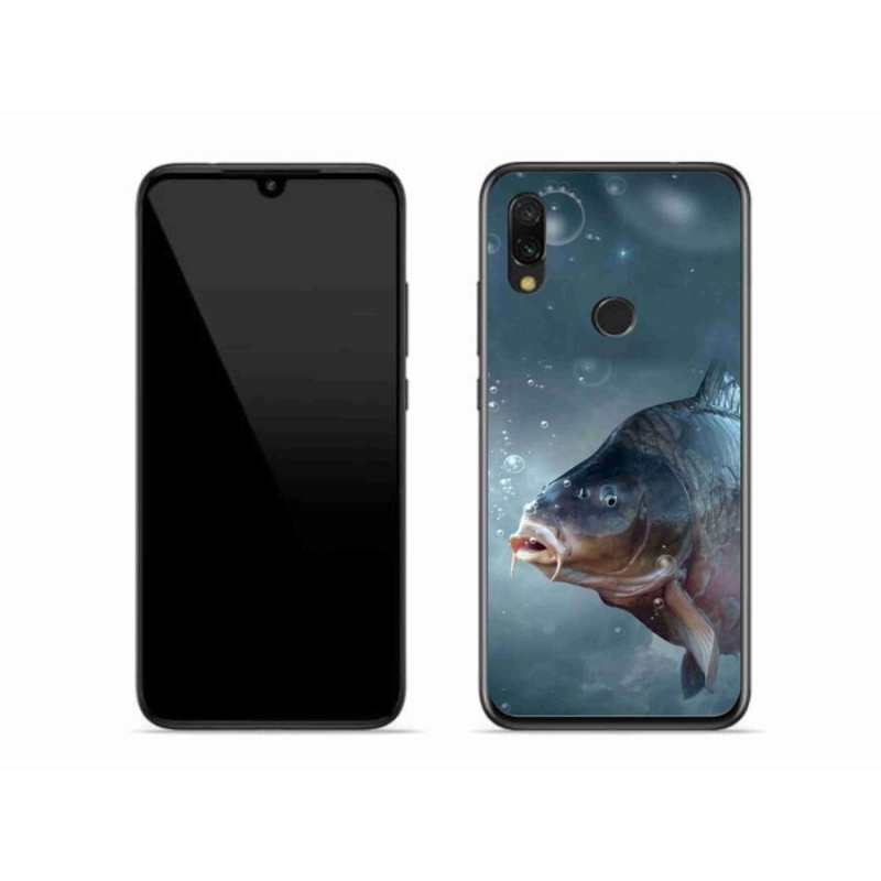 Gél borítás mmCase a Xiaomi Redmi 7-hez - ponty és buborékok