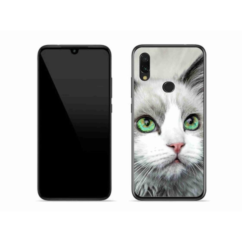 Gél borítás mmCase a Xiaomi Redmi 7-hez - macska nézet