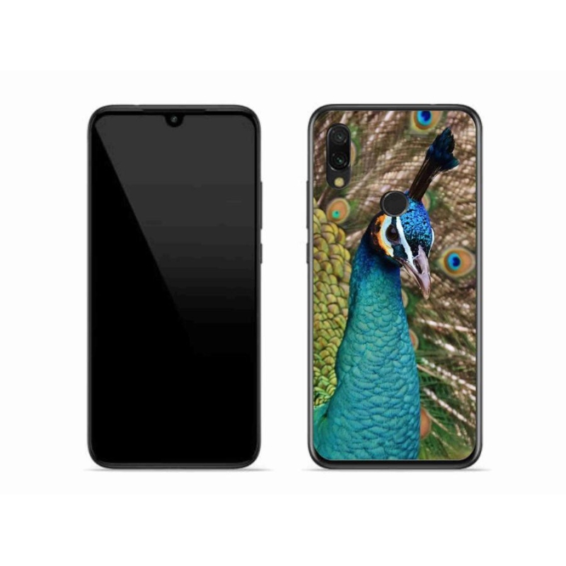 Gél borítás mmCase a Xiaomi Redmi 7-hez - páva