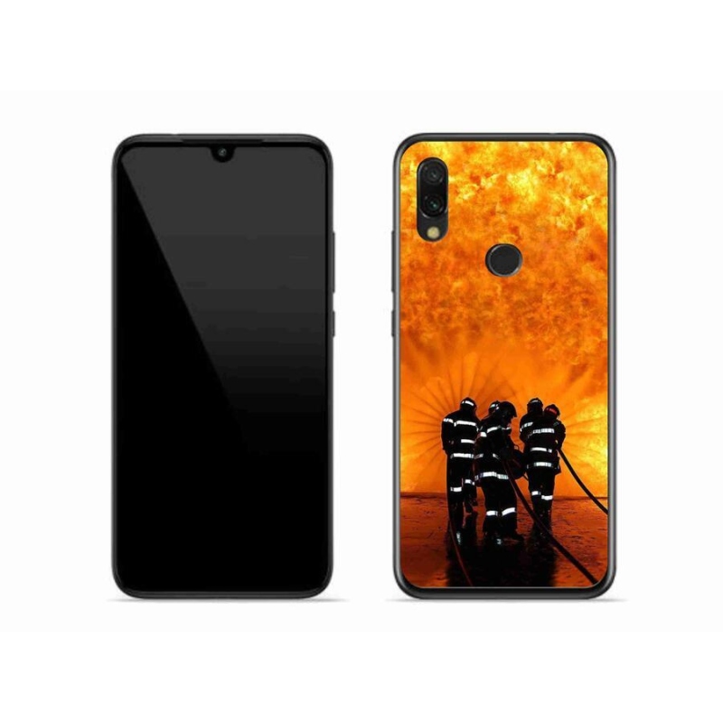 Gél borítás mmCase a Xiaomi Redmi 7-hez - tűz