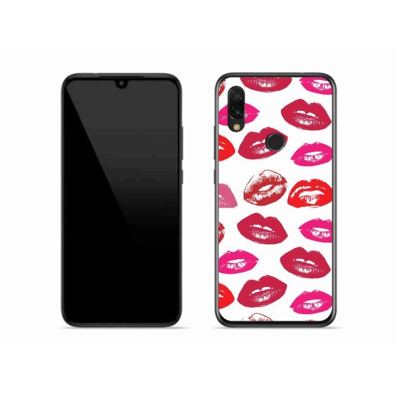 Gél borítás mmCase a Xiaomi Redmi 7-hez - ajkak