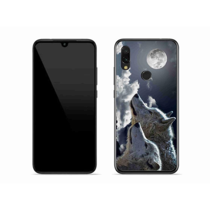 Gél borítás mmCase a Xiaomi Redmi 7-hez - farkasok
