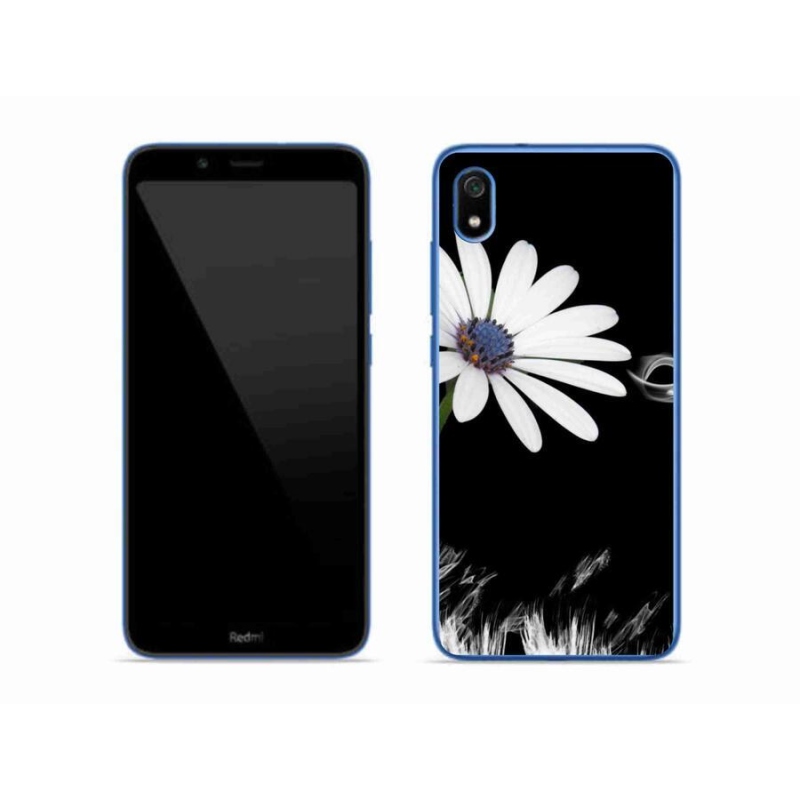 Gél borítás mmCase a Xiaomi Redmi 7A-hoz - fehér virág
