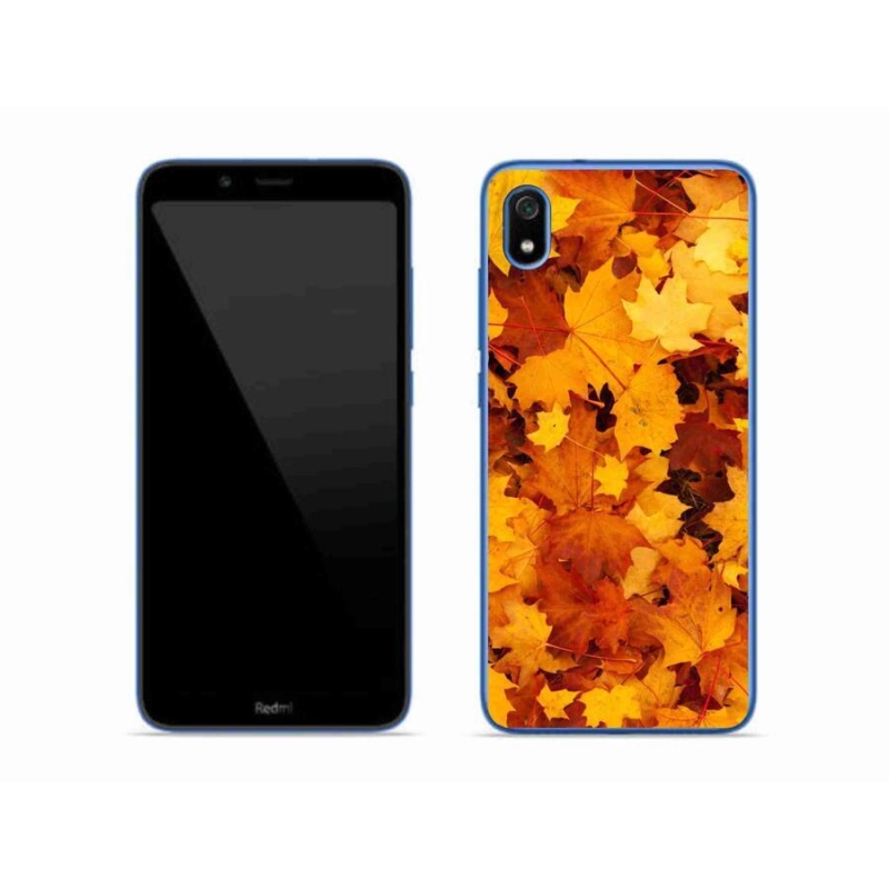 Gél borítás mmCase a Xiaomi Redmi 7A számára - juharlevelek