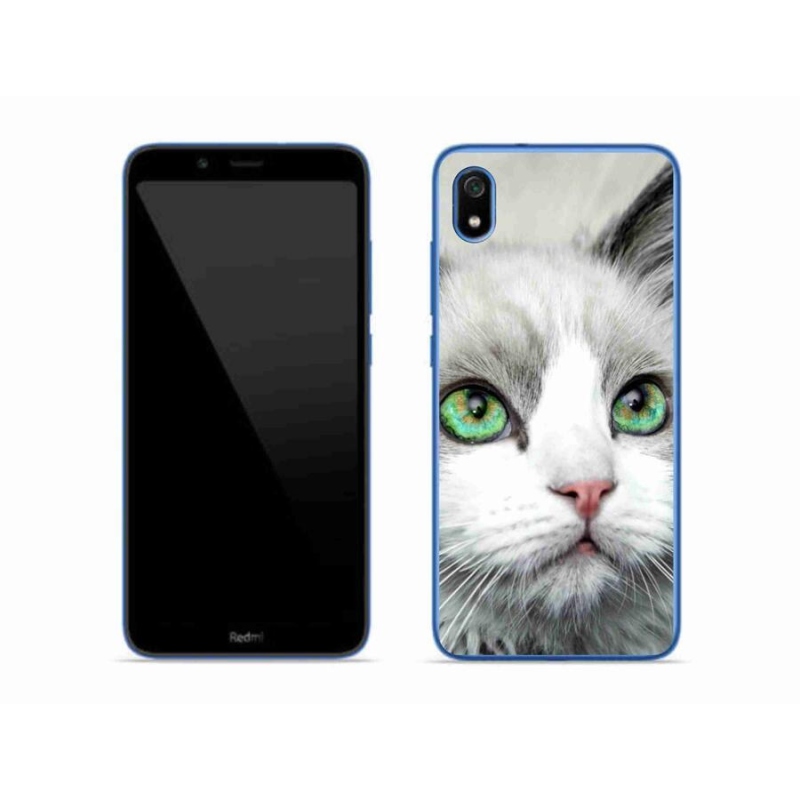 Gél borítás mmCase a Xiaomi Redmi 7A számára - macska nézet