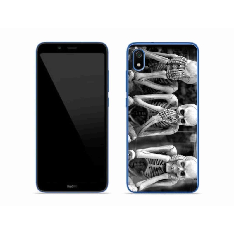 Gél borító mmCase a Xiaomi Redmi 7A - csontvázakhoz