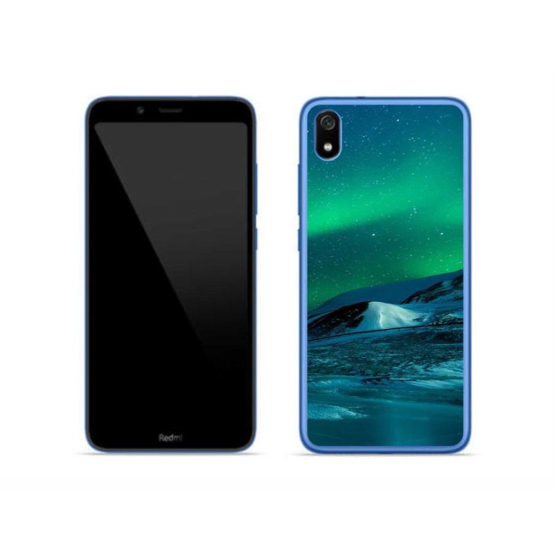 Gél borítás mmCase a Xiaomi Redmi 7A számára - sarki fény