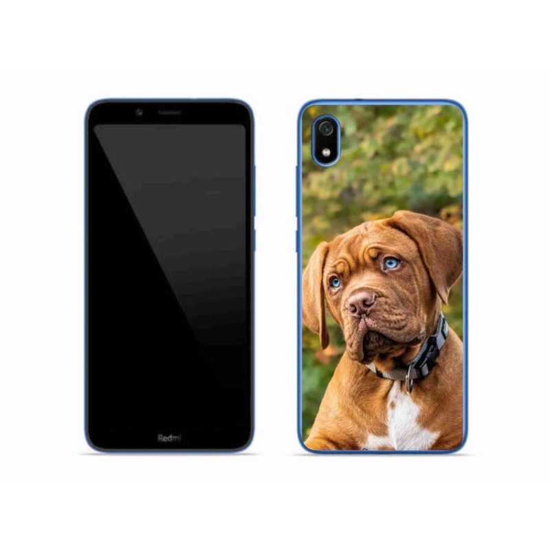 Gél borítás mmCase a Xiaomi Redmi 7A számára - kölyökkutyakék