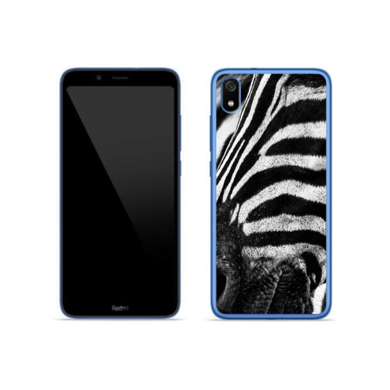 Gél borítás mmCase a Xiaomi Redmi 7A számára - zebra