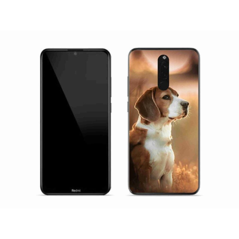 Gél borítás mmCase a Xiaomi Redmi 8-hoz - bézs színű