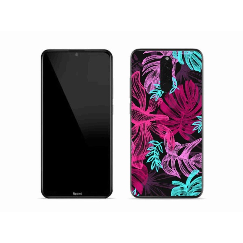 Gél borítás mmCase a Xiaomi Redmi 8-hoz - virágok 1
