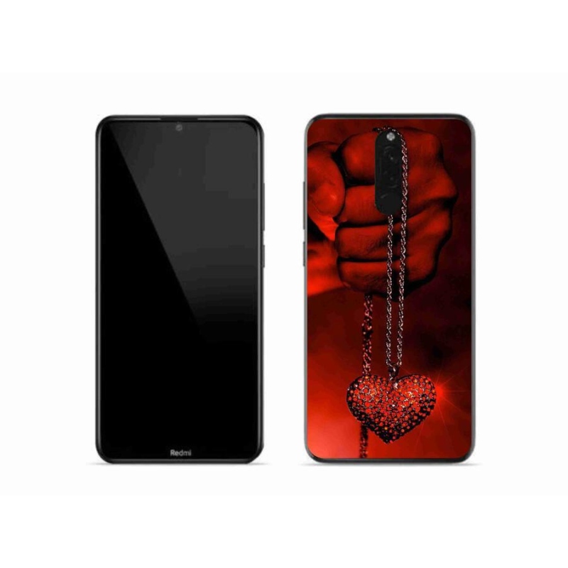 Gél borítás mmCase a Xiaomi Redmi 8-hoz - nyaklánc
