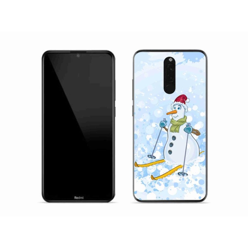 Gél borítás mmCase a Xiaomi Redmi 8-hoz - hóember