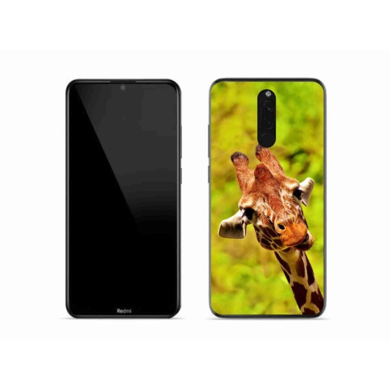 Gél borítás mmCase a Xiaomi Redmi 8-hoz - zsiráf
